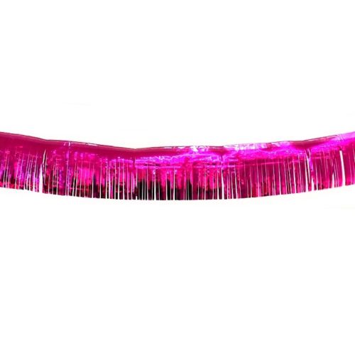 Sold as a pack of 5 These fantastic shimmering Pink Fringe Garlands measure approx 18ft (5.5 m) long and have a 5.5