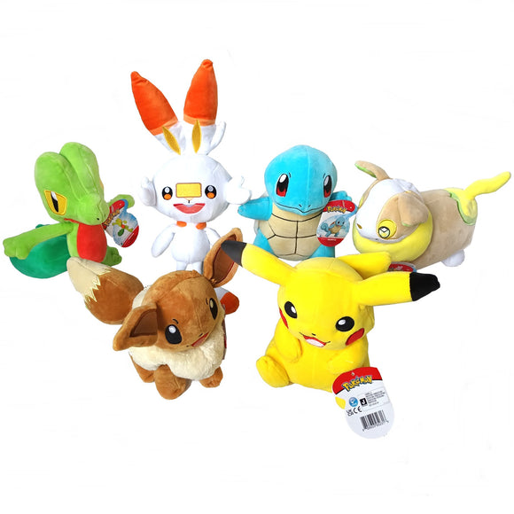Pokemon Plush Cuddly Soft Toys 8 inches