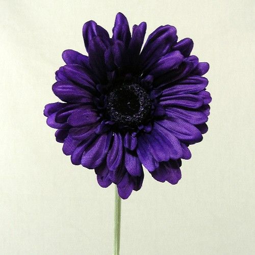 Artificial Purple Gerbera Flower Stem