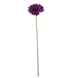 Artificial Gerbera Flower Stem - 55cm Purple