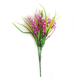 Artificial Lily Of The Valley Bush With Pink Flowers - 36cm