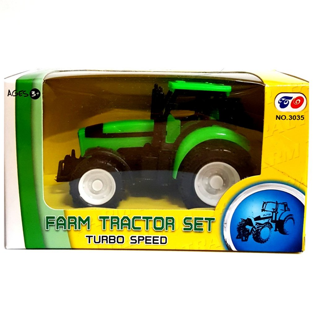 Miniature tractor hot sale toys