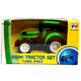 11cm Plastic Tractor Toy, sold in assorted colours