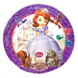 Sofia the First Paper Party Plates