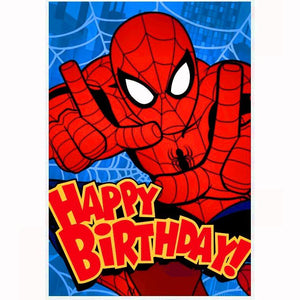 Spiderman Happy Birthday Hallmark Greetings Card