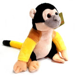 18cm Bright Coloured Squirrel Monkey Super Soft Cuddly Plush Toy suitable for all ages  