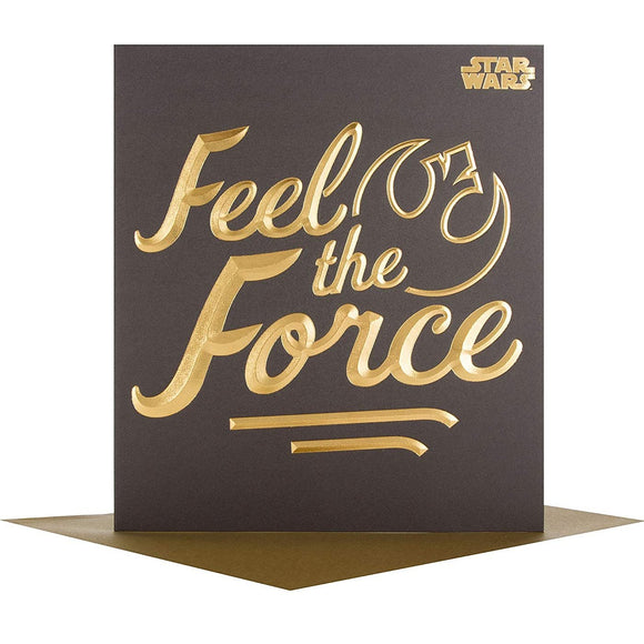 Star Wars Feel the Force all occasions Hallmark greetings card