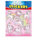 Unicorn Theme Stickers Party bag Filler Favor Gift Toy