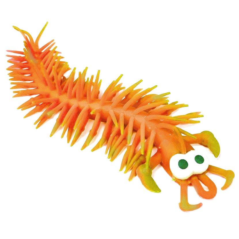 Stretchy Centipede Toy Party Bag Filler Favour Toys Blue Frog Toys