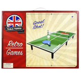 Table Top Table Tennis Game with Base, Net, 2 Bats and 2 Balls