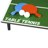 Table Top Table Tennis Game with Base, Net, 2 Bats and 2 Balls