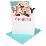 Teddy Bear Happy Birthday Greetings Card by Hallmark