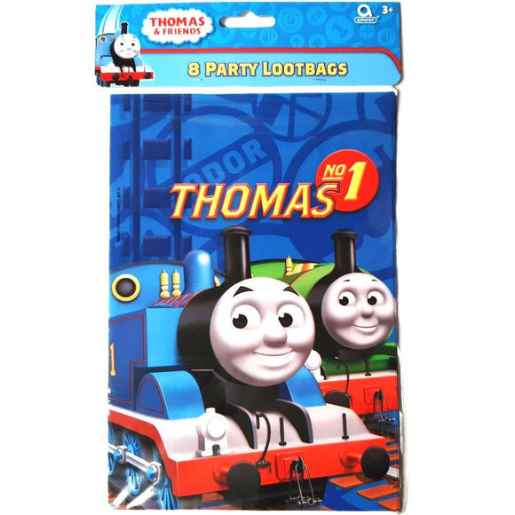 A Pack of 6 Thomas The Tank Engine Party Favor Bags 