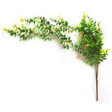 Artificial Trailing Flowering Bush 60cm