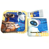 Wall-E Party Pack for 32 Guests, Plates Cups Napkins
