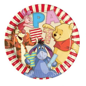 Winnie The Pooh Paper Party Plates
