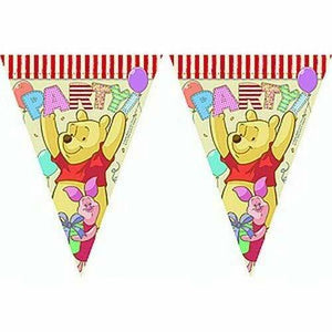 Winnie The Pooh Flag Party Banner