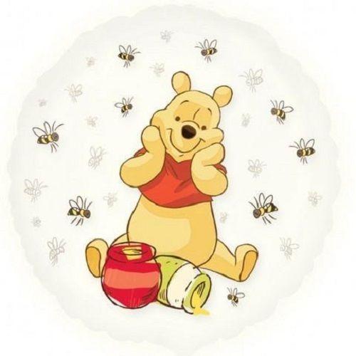 Large Winnie the Pooh Clear Helium Balloon