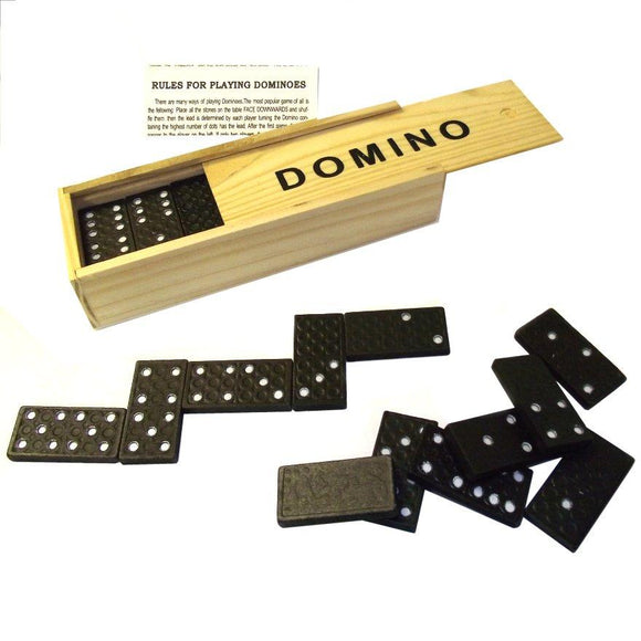 Wooden Dominoes Game 