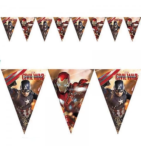 Marvel Captain America Flag Banner