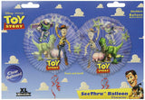 Disney Pixar Toy story 26" Clear Helium Balloon - Buzz Lightyear Woody