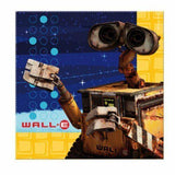 Wall-E Party Pack for 16 Guests, Plates Cups Napkins